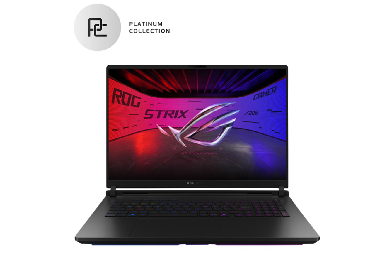ASUS ROG Strix SCAR 18 G835LX-XS98 18" Gaming Laptop Computer Platinum Collection - Off Black